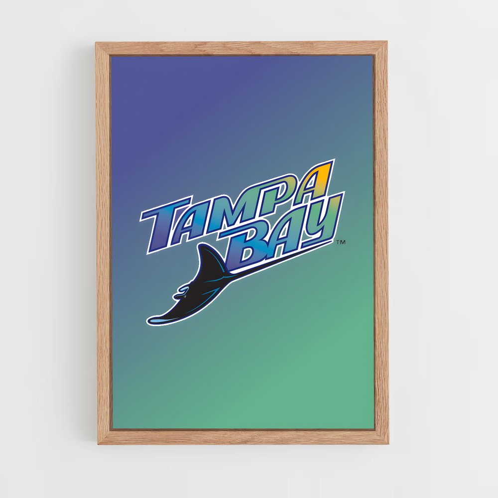Poster Shark Attack Rays – affiche Baseball (vue 4)
